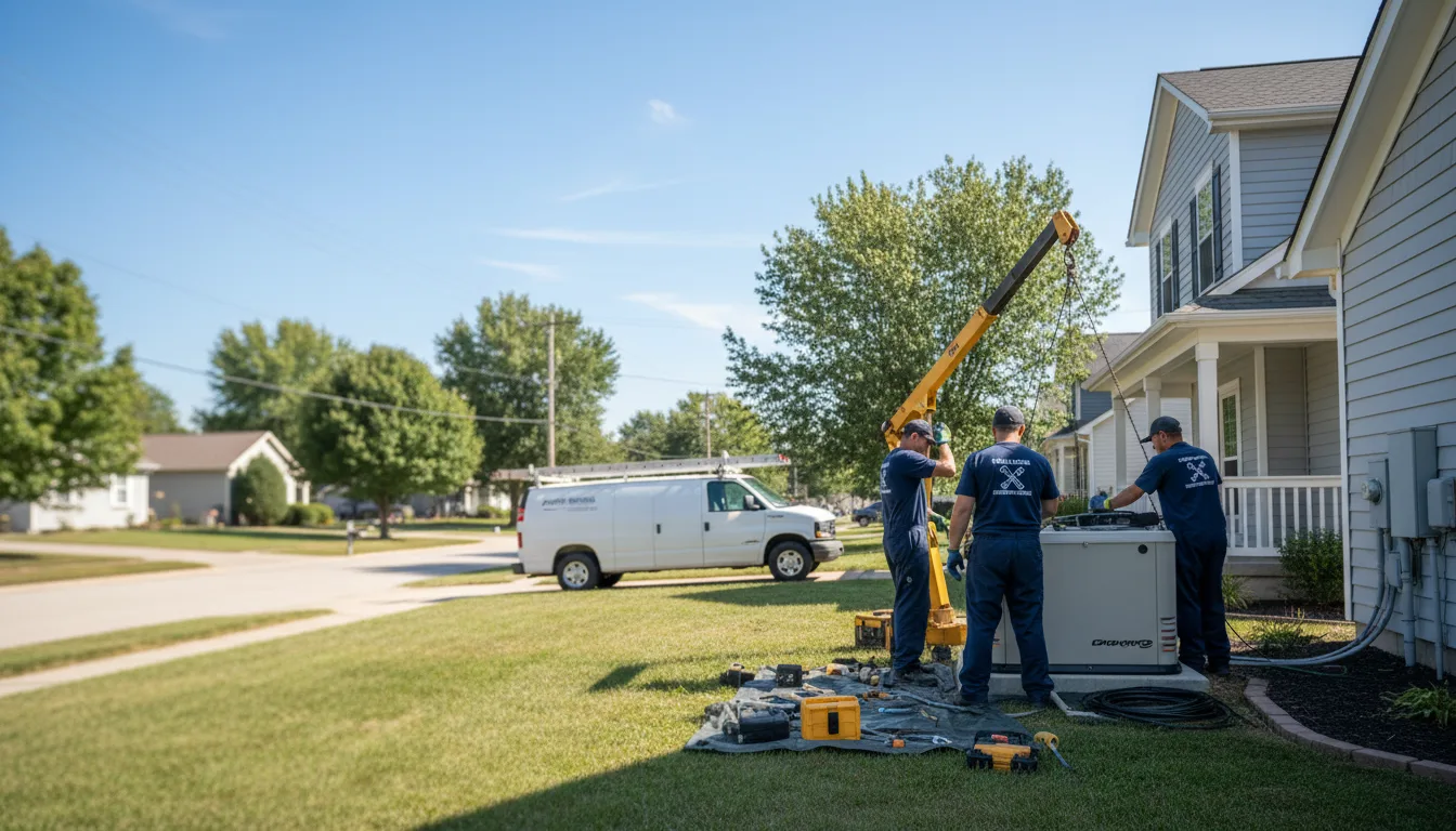 Generator Installation in Kingfisher, OK near me